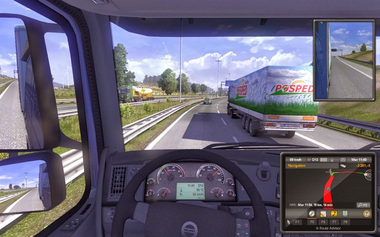euro truck simulator 1 pc